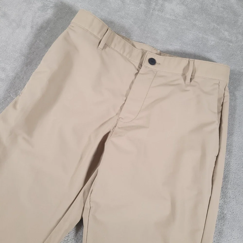 Banana Republic Pants Mens 32x30 Beige Performance Chino Slim Straight Trousers
